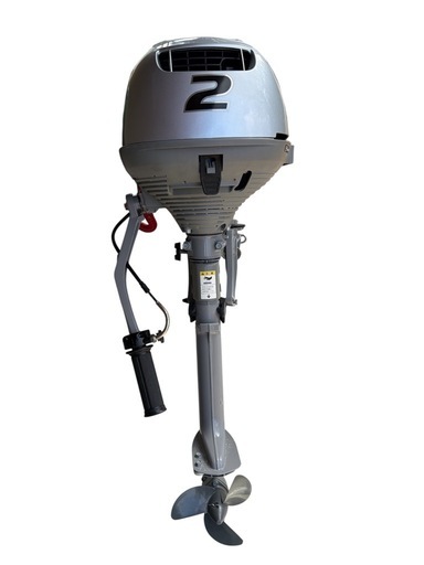 美品　Honda / ホンダ　2馬力 船外機 シルバー　2021年製