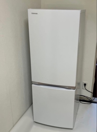 冷蔵庫2ドア東芝2021年製153L (Mgmt) 平安通のキッチン家電《冷蔵庫 