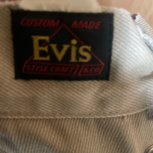 EVISU エヴィス カモメロゴ カーゴパンツ ベージュ