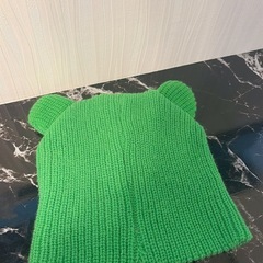 4/16処分‼️カエルニット帽の画像