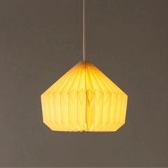KANADEMONO /Roof - Paper 屋根のようなフォルムのペンダントライトの画像