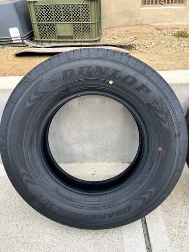 ジムニーシエラ サマータイヤ 新車外し   DUNLOP 195/80R15 4本セット