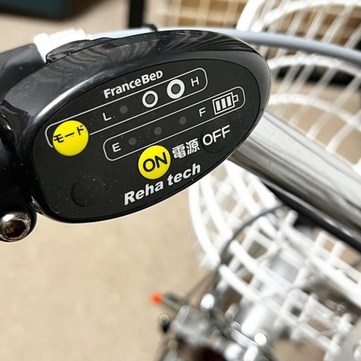 電動アシスト三輪自転車　フランスベッド　電動3輪自転車　美車