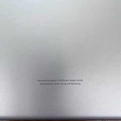 アップル　マックブックエアー　 Apple MacBook Air M4  ノートPC 10CPU/10GPU 16GB 512GB  元箱付きの画像