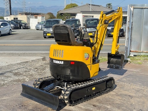 ヤンマーミニユンボVIO10-2 油圧ショベル倍速付き可変脚2WAYマルチ 1t 