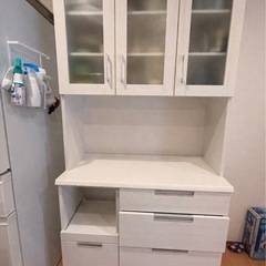 食器棚 (♨️) 土井の収納家具《食器棚、キッチン収納》の中古あげます 