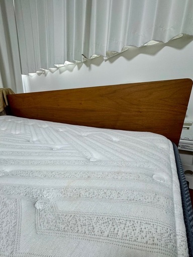 無印良品のダブルベッド一式