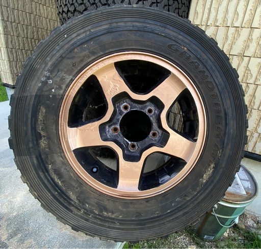 GRANDTREK MT2 ジムニー　純正ホイール付　4本セット　   