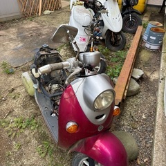 バイク4台まとめて部品取り。の画像