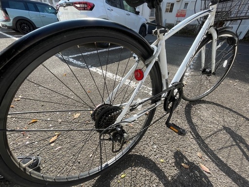 27インチ自転車、クロスバイク【一時値下げ】