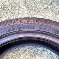 DUNLOP ENASAVE 165/55R15 75V タイヤ 4本セットの画像
