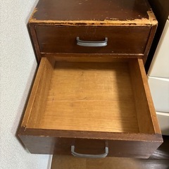 木製引き出しの画像
