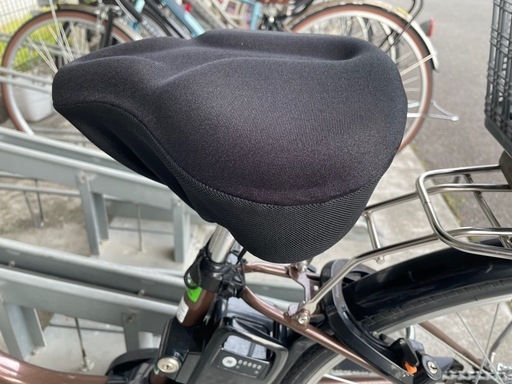 【お話中 】　Panasonic　電動自転車　アシスト　自転車カバー、サドルカバー、脱着可能買い物カゴセット （会員の方のみ）
