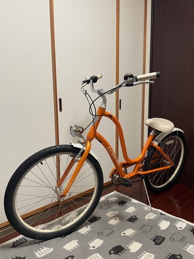 自転車(レトロ・ビーチクルーザー風)
