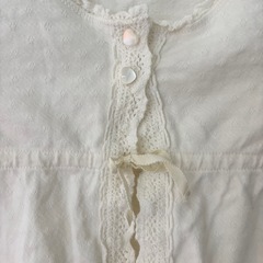 anyFAM ホワイト カーディガン 90の画像