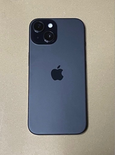 【今週中の取引希望】iPhone15本体のみ(128GB/ブラック/SIMフリー)