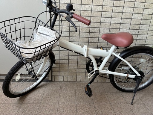 新品未使用　折り畳み自転車