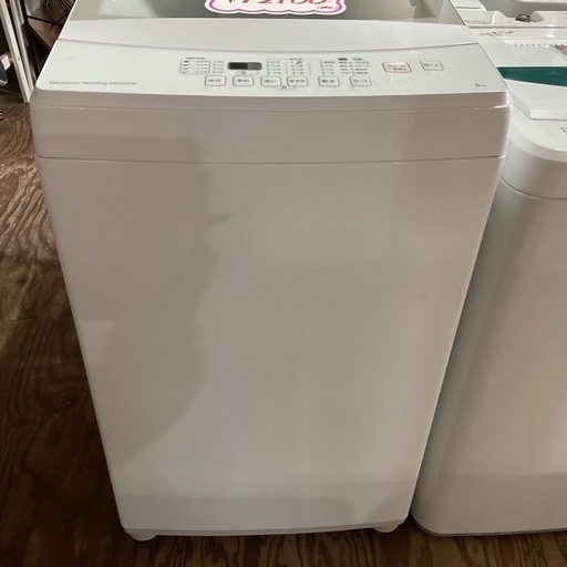 ファミリー向け洗濯機??6kgニトリ2019年製NTR60ホワイト (ロー 