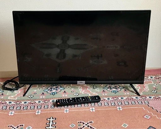 Te302●札幌市内 配達無料●20年製！TCL 32V型ハイビジョン液晶テレビ 32D400 ブラック●USED