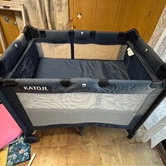 【1000円】KATOJI ベビーベッド（プレイヤード）の画像