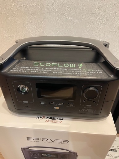 ポータブル電源　ECOFLOW EFRIVER600-JP 付属有り