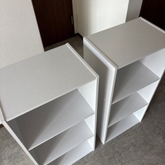 収納棚　２つセットの画像
