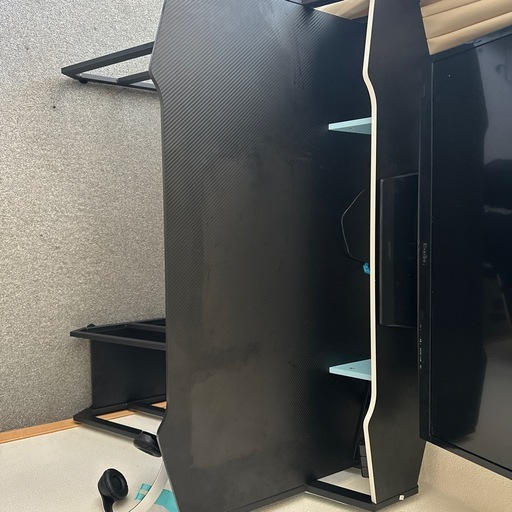 PCデスク ゲーミング用 直接引き取り限定