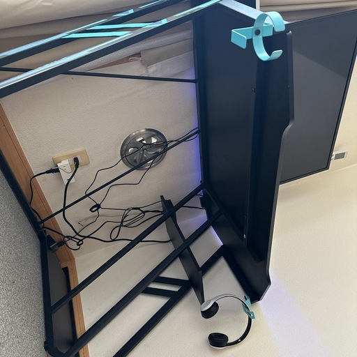 PCデスク ゲーミング用 直接引き取り限定