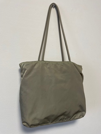 PRADA プラダ  ナイロントート トートバッグ オリーブグリーン系 【中古品】