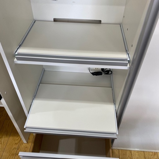 ?現状特価品?キッチンボード 大容量 収納 ホワイト　No.3059 NH