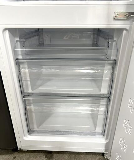 148L 2023年製 2ドア冷蔵庫 ハイアール JR-NF148CK ホワイト 100L 