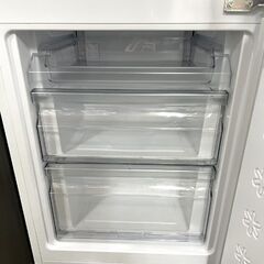 148L 2023年製 2ドア冷蔵庫 ハイアール JR-NF148CK ホワイト 100L 