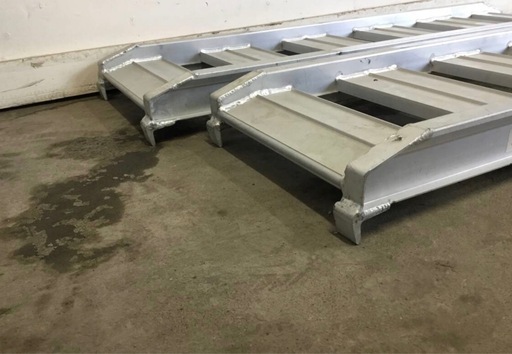 A-537△ y 岐阜発/ アルミス/ ラダー/ アルミブリッジ/ ABS/ 2枚セット/ 1200mm×300mm/ 現状品/ R8.3/31 △