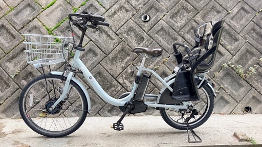 ブリヂストン　BIKKE 電動アシスト自転車 チャイルドシート付き