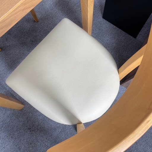 中古　ダイニングテーブルセット　2人掛け