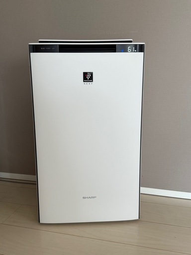 【値下げ】SHARP 加湿空気清浄機 KI-TX70-W 2025年製 美品 プラズマクラスター