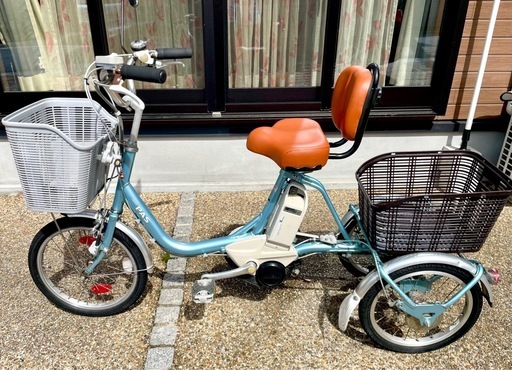 電動アシスト三輪自転車（YAMAHA PASワゴン）