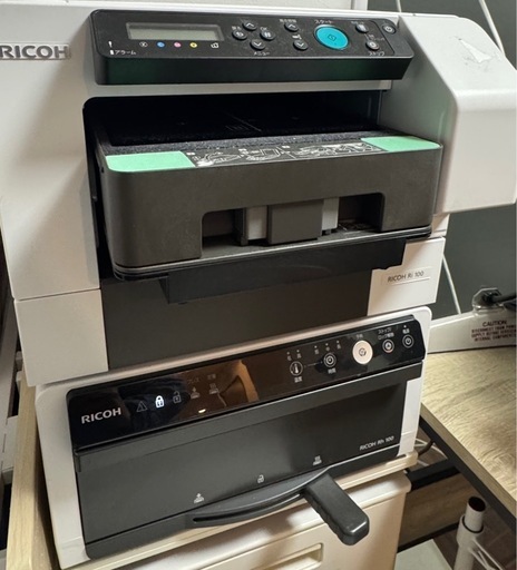 RICOH ガーメントプリンター Ri100+仕上機