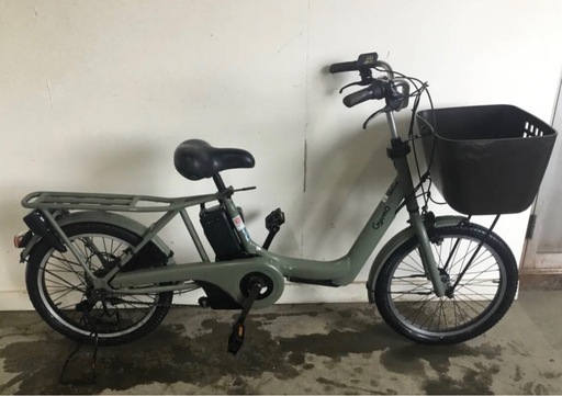 A-538△ y 岐阜発/パナソニック/電動アシスト自転車/20インチ/3段変速/バッテリー8Ah/充電器なし/走行確認/現状品/管20s/ R8.2/24 △