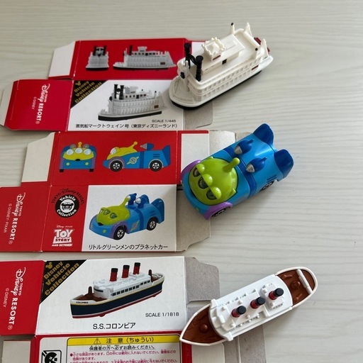 【レア極美品】ディズニー ミニカー 箱付き 12台セットTDL TDS