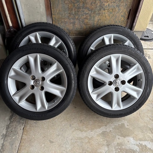 トヨタ純正16インチ　6J 100 4穴+51 195/50R16 4本
