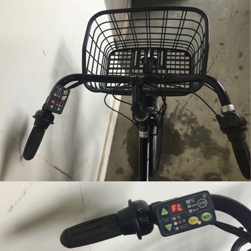 A-543△ y 岐阜発/パナソニック/電動アシスト自転車/26インチ/3段変速/バッテリー6.6Ah/充電器なし/走行確認/現状品/管18ah/ R8.2/24 △