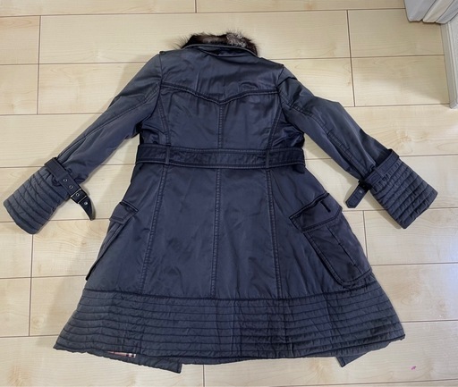 【決まりました】BURBERRY BLUE LABEL　コート フォックスファー 38