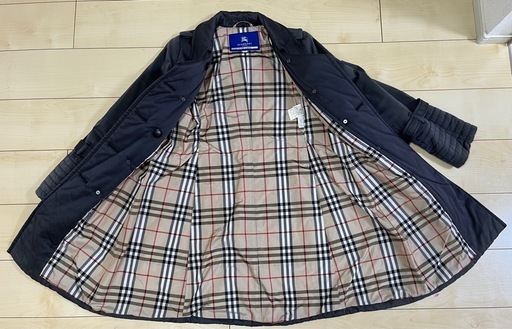 【決まりました】BURBERRY BLUE LABEL　コート フォックスファー 38