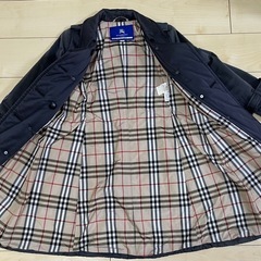 【決まりました】BURBERRY BLUE LABEL　コート フォックスファー 38の画像