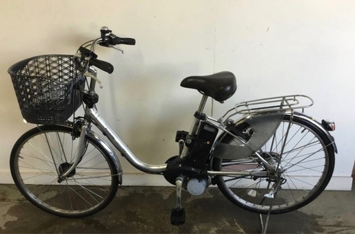 A-544△ y 岐阜発/パナソニック/電動アシスト自転車/24インチ/3段変速/バッテリー8.9Ah/充電器なし/走行確認/現状品/管19s/ R8.2/23 △