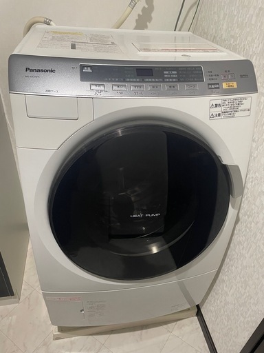 4/11受け取り可能の方¥5000でお渡しします‼️ Panasonic ドラム式 洗濯乾燥機