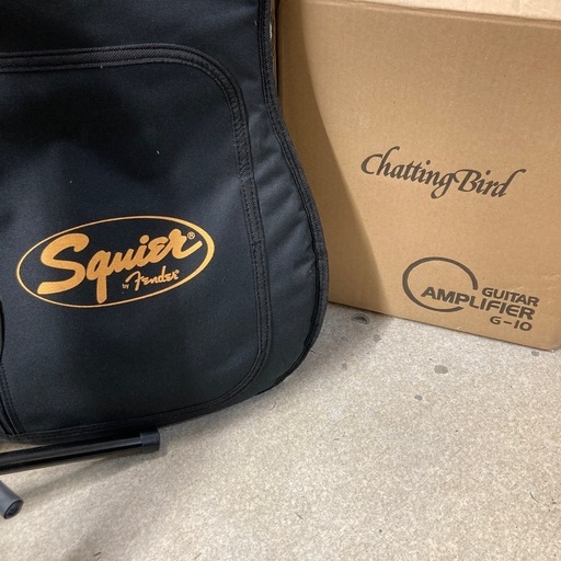 ギター　ケース　アンプ　スタンド　セット　Fender Squier Bullet Stratocaster  Squier by F