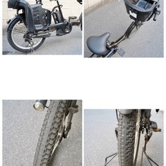  {受付中}🔴⭐️超特価⭐🔴 電動自転車 ヤマハ 20インチ 子供乗せ アシスト 中古 032802の画像