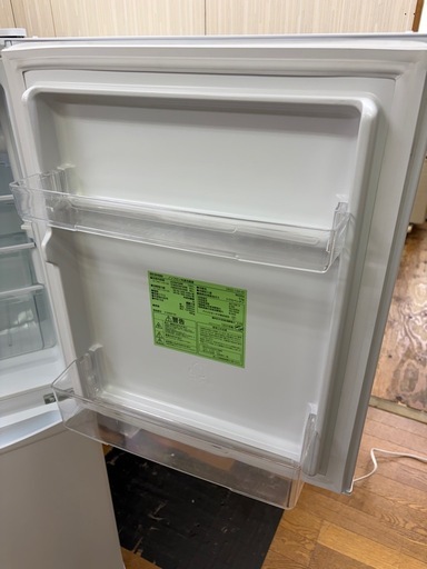 R21 激安冷蔵庫!! 2ドア 142L アイリスオーヤマ 2021年 KRSD-14A-W 右開き 直冷式